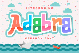 Adabra Font: A Kooky, Sweet Typeface for Digital Brands