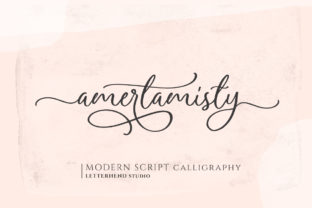 Amerta Misty Script: A Romantic Font for Authentic Branding