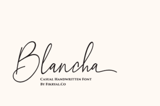 Blancha: A Sweet Handwritten Font for Crafters and Creators