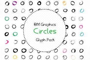 BM Graphics - Circles 2: A Circle Dingbat Font for Makers and Crafters