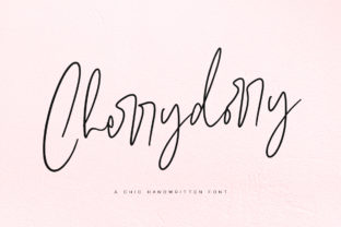Cherrydorry: A Chic Handwritten Font for Digital Branding