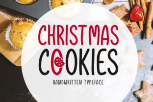 Christmas Cookies: The Perfect Holiday Font for Your Craft Business