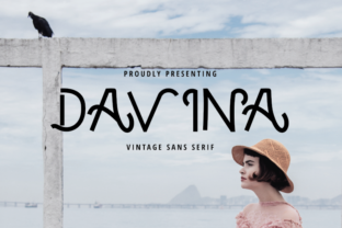 Davina: A Bold Vintage Sans Serif for Modern Web Projects