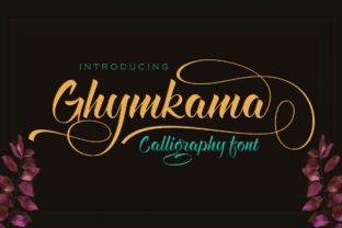 Ghymkama: A New Elegant Font for Brand Design