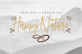 Happy Nature Font: A Playful Script for Modern Web Design