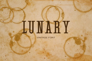 Lunary: A Premium Vintage Serif Font for Campaign Designers