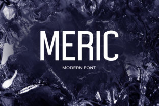 Meric Font: A Modern Sign Painting Typeface for Campaigns