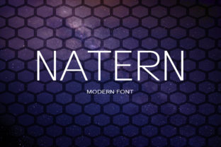 Natern: A Bold, Modern Sans Serif for Contemporary Projects