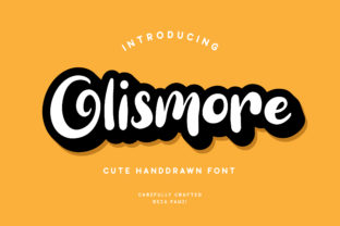 Olismore: The Expressive Hand-Drawn Font for Makers