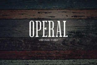 Operal: A Premium Serif Font for Makers and Shop Owners
