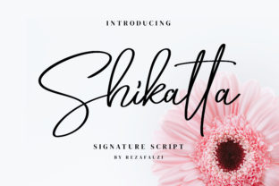 Shikatta Font: Adding Romantic Style to Branding Projects