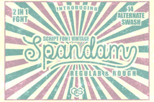 Spandam: A Vintage Script Font for Building a Friendly Brand
