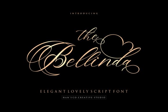 The Bellinda: Romantic Script Font for Marketing Campaigns