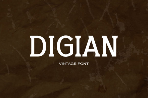 The Digian Font for Strategic Brand Campaigns